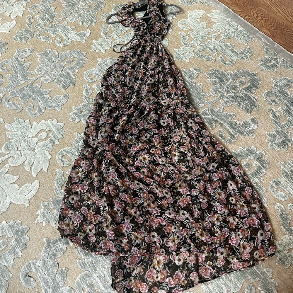 Astr floral dress xs